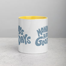 Load image into Gallery viewer, Colorful Groovy Mondays Are Good Days Mug