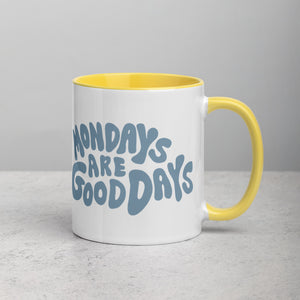 Colorful Groovy Mondays Are Good Days Mug